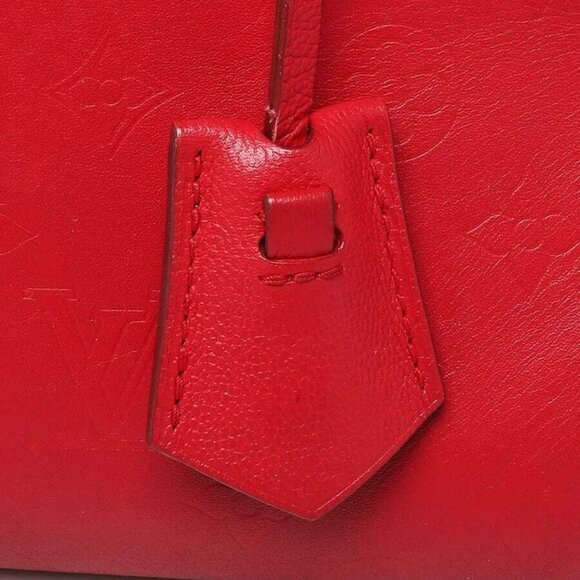 Louis Vuitton Cerise Plume Leather Very Zipped Tote Bag - Picture 12 of 12